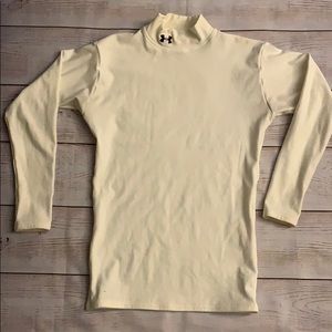 Under Armour Heat Gear - Long Sleeve, White